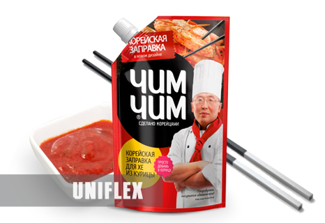 Устойчивый пакет для корейского соуса