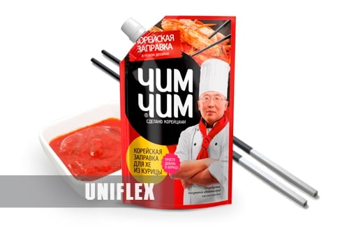 Дойпак с колпачком для соуса